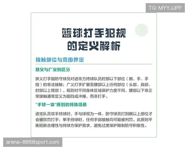 打手犯规是什么规则？新手必知的判罚标准解析